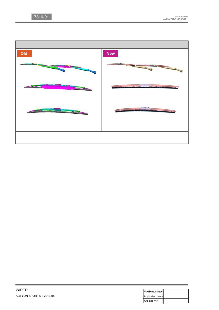 Ssangyong Actyon Sports I windshield wipers rear and front buy cheap online